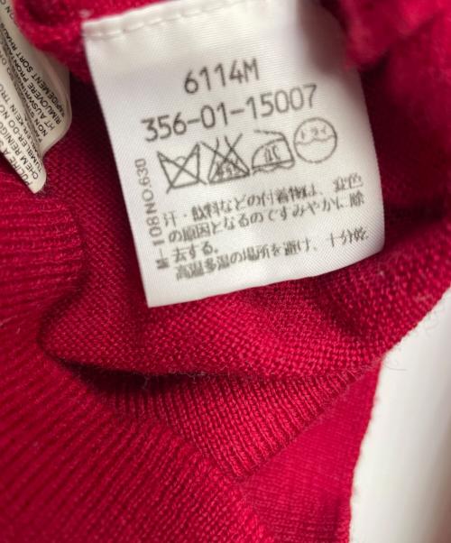 Vivienne Westwood RED LABEL（ヴィヴィアンウエストウッドレッドレーベル）Vivienne Westwood RED LABEL (ヴィヴィアンウエストウッドレッドレーベル) 薄手ニット レッド サイズ:Sの古着・服飾アイテム