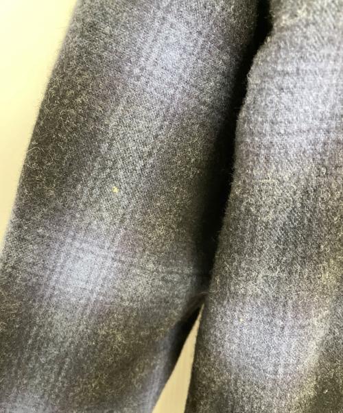 RHC Ron Herman（アールエイチシー ロンハーマン）RHC Ron Herman (アールエイチシー ロンハーマン) キルティングシャツ ブラック×ブルー サイズ:Mの古着・服飾アイテム