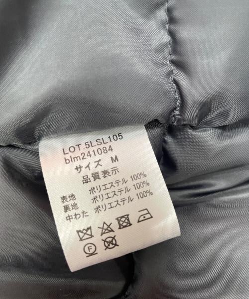 Bleme（ブレム）Bleme (ブレム) 中綿ジャケット ブラック・グレー系 サイズ:Mの古着・服飾アイテム