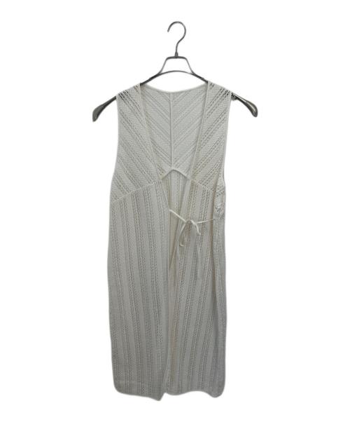 MACPHEE（マカフィー）MACPHEE (マカフィー) ジレ ベージュ サイズ:36の古着・服飾アイテム