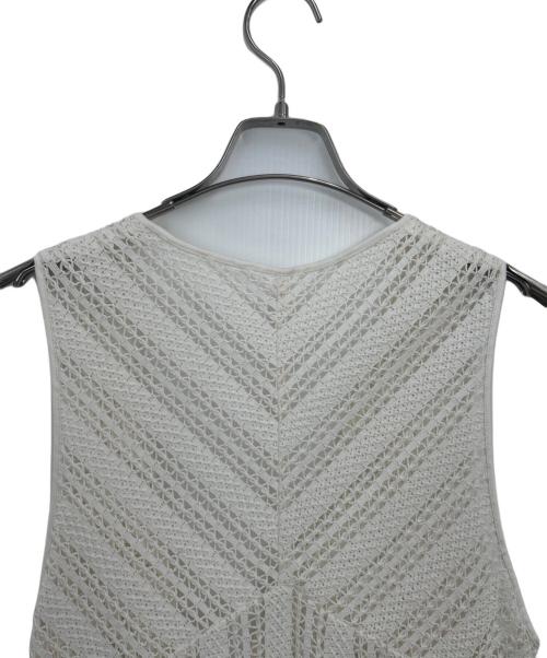 MACPHEE（マカフィー）MACPHEE (マカフィー) ジレ ベージュ サイズ:36の古着・服飾アイテム