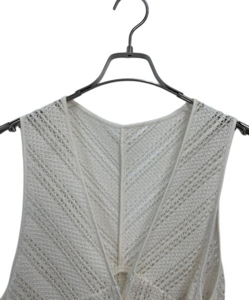 MACPHEE（マカフィー）MACPHEE (マカフィー) ジレ ベージュ サイズ:36の古着・服飾アイテム