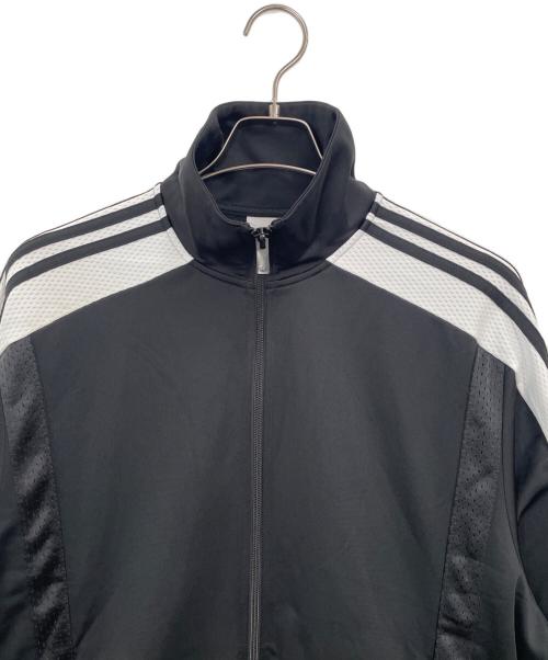 adidas（アディダス）adidas (アディダス) トラックジャケット ブラック×ホワイト サイズ:Lの古着・服飾アイテム