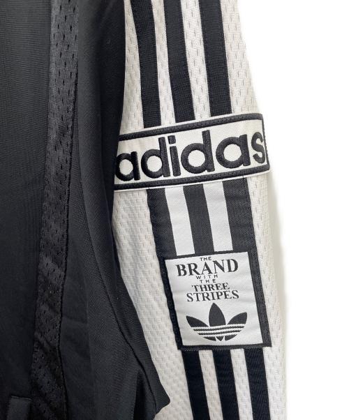 adidas（アディダス）adidas (アディダス) トラックジャケット ブラック×ホワイト サイズ:Lの古着・服飾アイテム