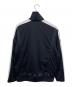 adidas (アディダス) トラックジャケット ブラック×ホワイト サイズ:L：9000円