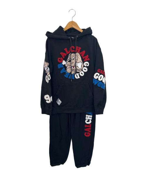 GALFY（ガルフィー）GALFY (ガルフィー) セットアップ ブラック サイズ:Lの古着・服飾アイテム
