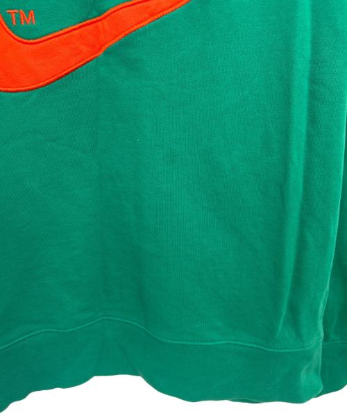 NIKE（ナイキ）NIKE (ナイキ) スウェット グリーン×オレンジ サイズ:XLの古着・服飾アイテム