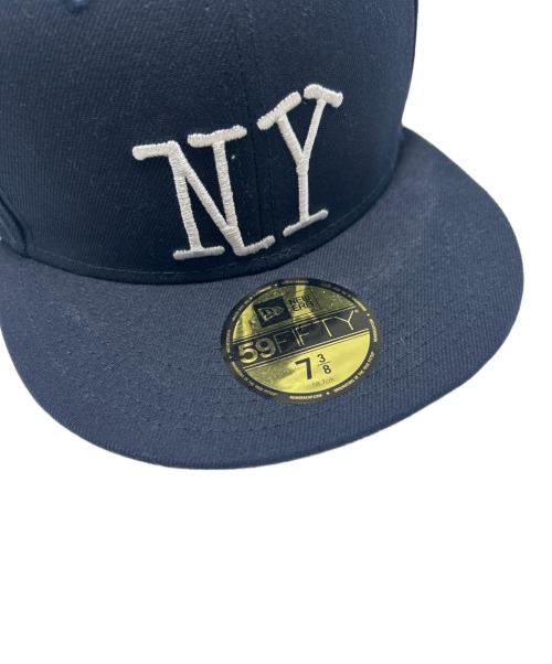 New Era（ニューエラ）New Era (ニューエラ) stussy (ステューシー) キャップ ネイビー サイズ:7 3/8の古着・服飾アイテム