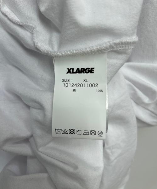 X-LARGE（エクストララージ）X-LARGE (エクストララージ) 半袖カットソー ホワイト サイズ:XLの古着・服飾アイテム