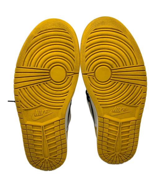 NIKE（ナイキ）NIKE (ナイキ) AIR JORDAN 1 RETRO HIGH OG（エアジョーダンワン・レトロ・ハイ・オージー） イエロー×ホワイト サイズ:29cmの古着・服飾アイテム