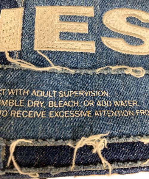 DIESEL（ディーゼル）DIESEL (ディーゼル) デニム2WAYバッグ ブルーの古着・服飾アイテム