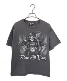 HARLEY-DAVIDSON（ハーレーダビッドソン）の古着「半袖カットソー」｜グレー