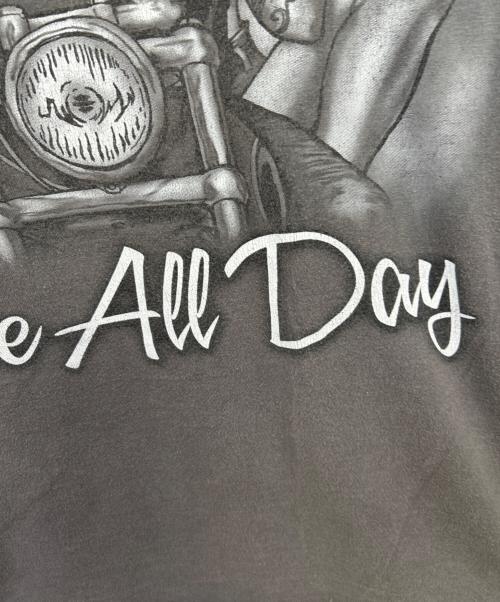 HARLEY-DAVIDSON（ハーレーダビッドソン）HARLEY-DAVIDSON (ハーレーダビッドソン) 半袖カットソー グレー サイズ:Lの古着・服飾アイテム