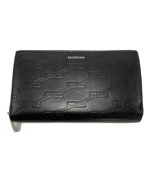 BALENCIAGA（バレンシアガ）BALENCIAGA (バレンシアガ) 長財布 ブラックの古着・服飾アイテム