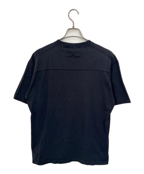 STONE ISLAND（ストーンアイランド）STONE ISLAND (ストーンアイランド) 半袖カットソー ブラック サイズ:Mの古着・服飾アイテム