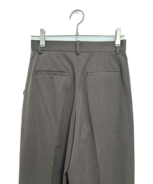 Plage（プラージュ）Plage (プラージュ) One Tuck Straight Wideパンツ ブラウン サイズ:38の古着・服飾アイテム