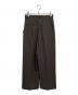 Plage (プラージュ) One Tuck Straight Wideパンツ ブラウン サイズ:38：7000円