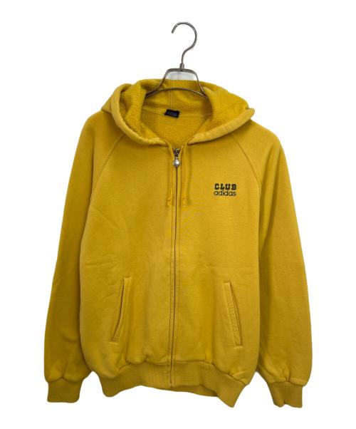 CLUB adidas（クラブ アディダス）CLUB adidas (クラブ アディダス) ジップパーカー イエロー サイズ:Lの古着・服飾アイテム