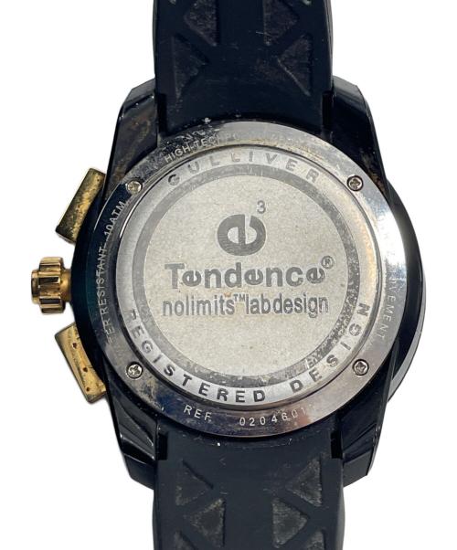 tendence（テンデンス）tendence (テンデンス) 腕時計 ブラックの古着・服飾アイテム