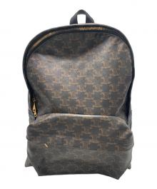 CELINE（セリーヌ）の古着「ミディアム バックパック」｜ブラウン