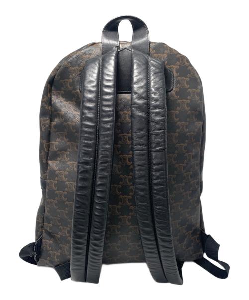CELINE（セリーヌ）CELINE (セリーヌ) ミディアム バックパック ブラウンの古着・服飾アイテム