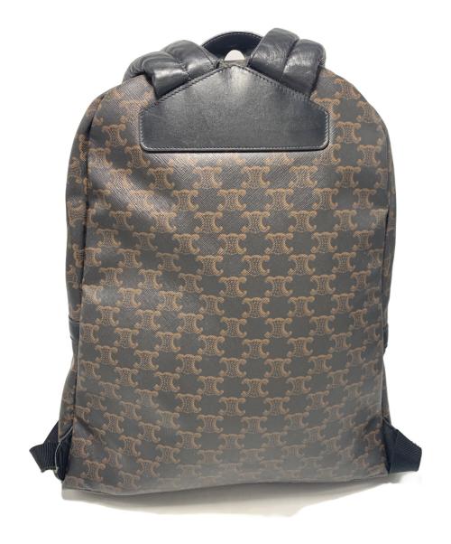 CELINE（セリーヌ）CELINE (セリーヌ) ミディアム バックパック ブラウンの古着・服飾アイテム