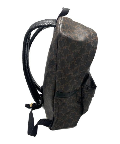 CELINE（セリーヌ）CELINE (セリーヌ) ミディアム バックパック ブラウンの古着・服飾アイテム