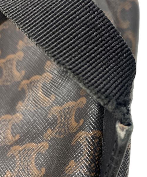 CELINE（セリーヌ）CELINE (セリーヌ) ミディアム バックパック ブラウンの古着・服飾アイテム