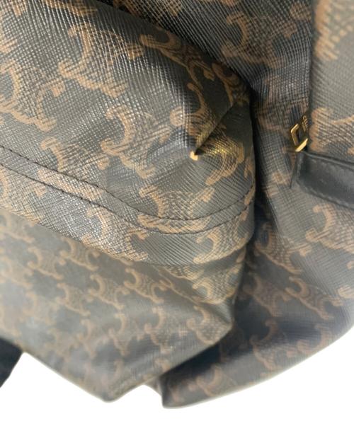 CELINE（セリーヌ）CELINE (セリーヌ) ミディアム バックパック ブラウンの古着・服飾アイテム