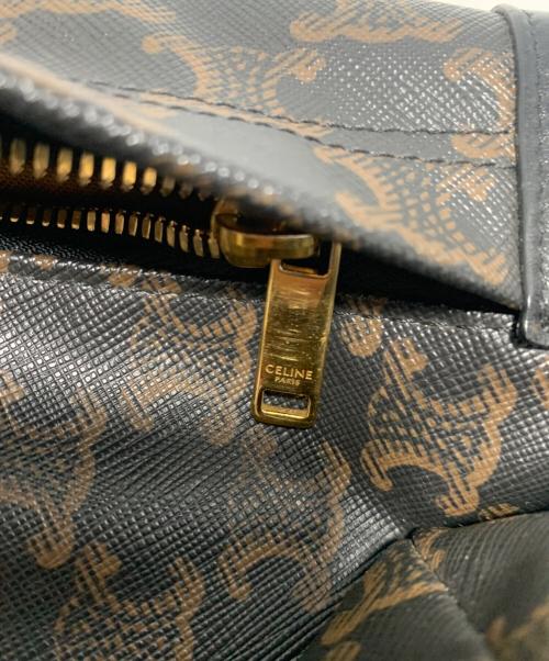 CELINE（セリーヌ）CELINE (セリーヌ) ミディアム バックパック ブラウンの古着・服飾アイテム