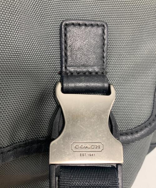 COACH（コーチ）COACH (コーチ) メッセンジャーバッグ グレーの古着・服飾アイテム
