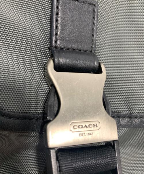 COACH（コーチ）COACH (コーチ) メッセンジャーバッグ グレーの古着・服飾アイテム