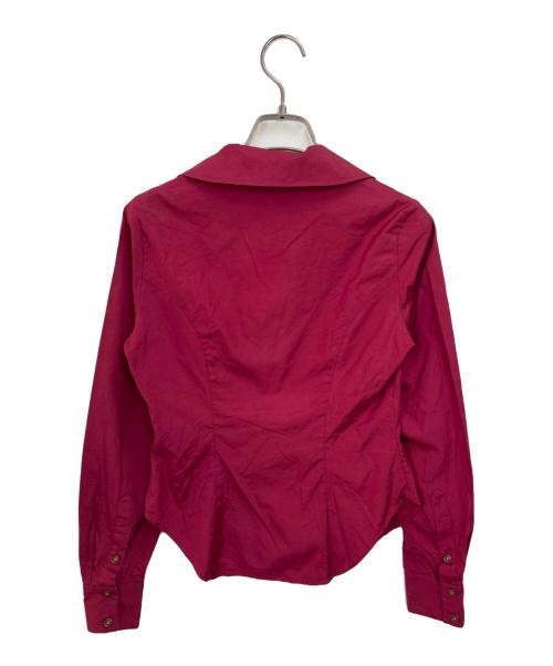 Vivienne Westwood RED LABEL（ヴィヴィアンウエストウッドレッドレーベル）Vivienne Westwood RED LABEL (ヴィヴィアンウエストウッドレッドレーベル) 長袖シャツ ワインレッド サイズ:1の古着・服飾アイテム