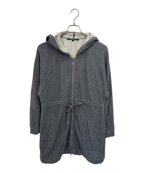 Max Mara WEEK END LINE（マックスマーラ ウイークエンドライン）Max Mara WEEK END LINE (マックスマーラ ウイークエンドライン) ジップパーカー グレー サイズ:Sの古着・服飾アイテム