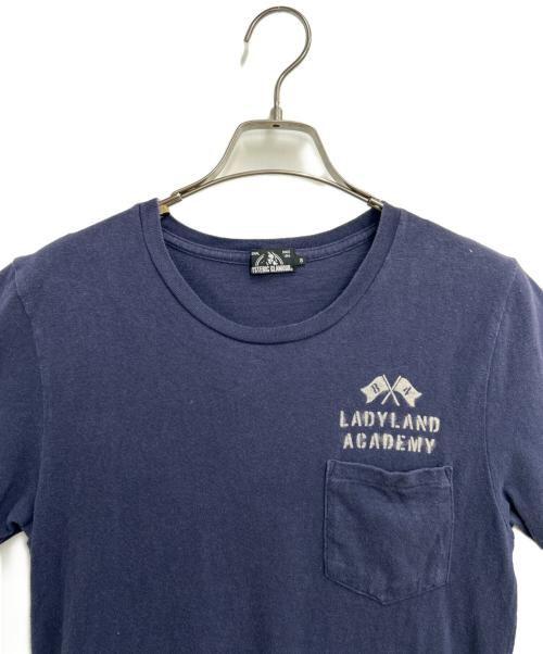 Hysteric Glamour（ヒステリックグラマー）Hysteric Glamour (ヒステリックグラマー) 半袖カットソー ネイビー サイズ:Sの古着・服飾アイテム