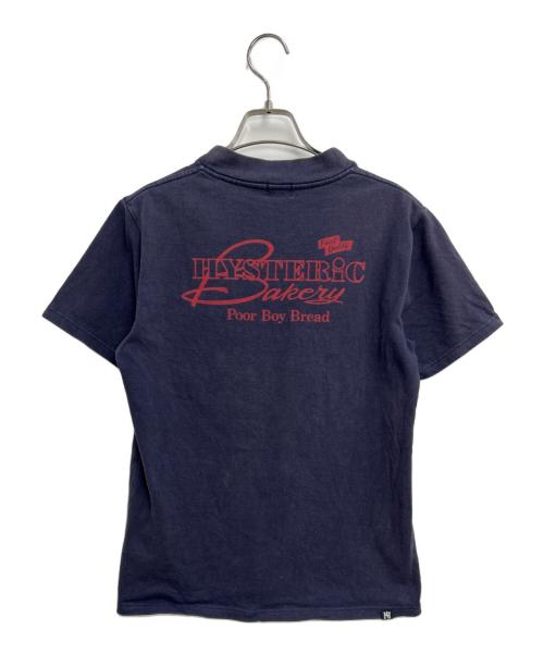 Hysteric Glamour（ヒステリックグラマー）Hysteric Glamour (ヒステリックグラマー) 半袖カットソー ネイビー サイズ:Sの古着・服飾アイテム