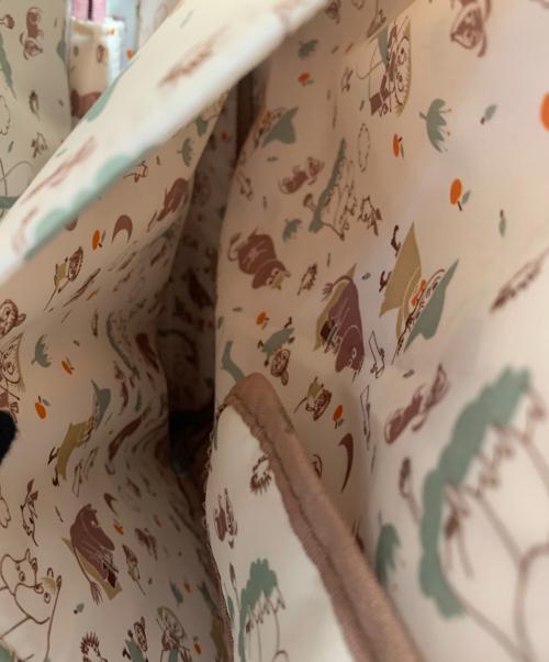 MOOMIN（ムーミン）MOOMIN (ムーミン) キャリーバッグ ブルーの古着・服飾アイテム