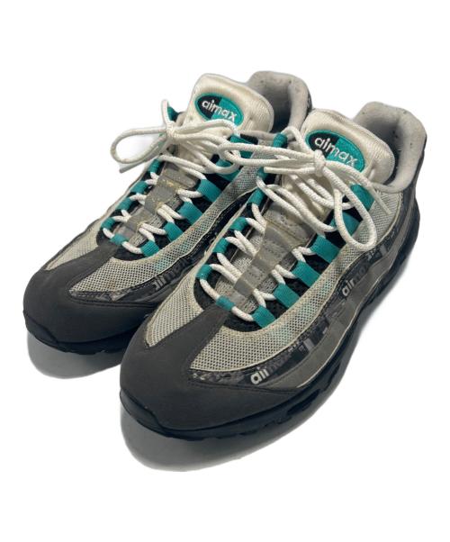 NIKE（ナイキ）NIKE (ナイキ) スニーカー ブラック×ターコイズブルー サイズ:27.5の古着・服飾アイテム