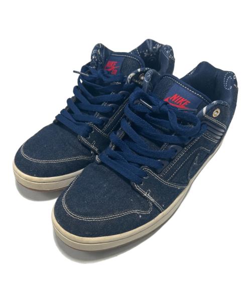 NIKE SB（ナイキエスビー）NIKE SB (ナイキエスビー) スニーカー ブルー サイズ:28の古着・服飾アイテム