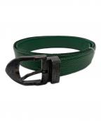 LOUIS VUITTONルイ ヴィトン）の古着「レザーベルト」｜グリーン