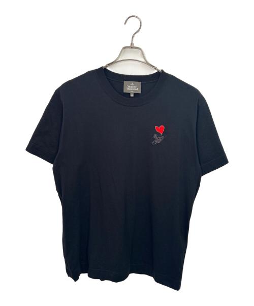 Vivienne Westwood man（ヴィヴィアン ウェストウッド マン）Vivienne Westwood man (ヴィヴィアン ウェストウッド マン) 半袖カットソー ブラック サイズ:48の古着・服飾アイテム