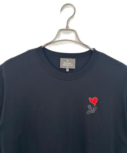 Vivienne Westwood man（ヴィヴィアン ウェストウッド マン）Vivienne Westwood man (ヴィヴィアン ウェストウッド マン) 半袖カットソー ブラック サイズ:48の古着・服飾アイテム
