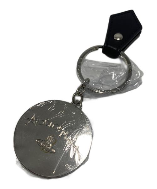 Vivienne Westwood ANGLOMANIA（ヴィヴィアンウエストウッドアングロマニア）Vivienne Westwood ANGLOMANIA (ヴィヴィアンウエストウッドアングロマニア) アングロマニアチャーム付きキーリング ブラックの古着・服飾アイテム