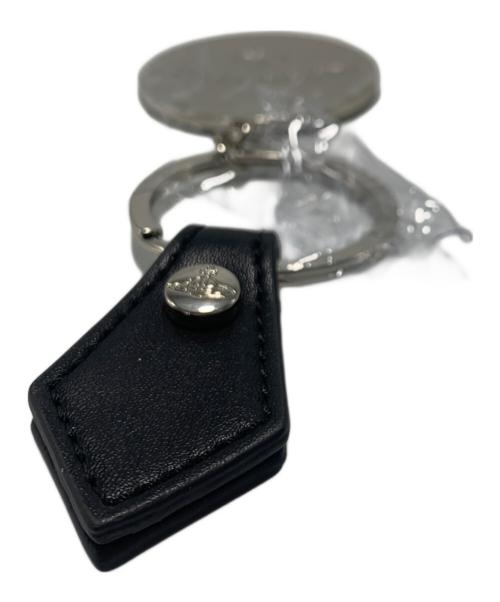 Vivienne Westwood ANGLOMANIA（ヴィヴィアンウエストウッドアングロマニア）Vivienne Westwood ANGLOMANIA (ヴィヴィアンウエストウッドアングロマニア) アングロマニアチャーム付きキーリング ブラックの古着・服飾アイテム