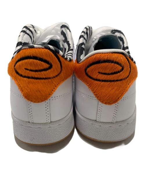 REEBOK（リーボック）REEBOK (リーボック) スニーカー ホワイト×オレンジ サイズ:28.5cmの古着・服飾アイテム