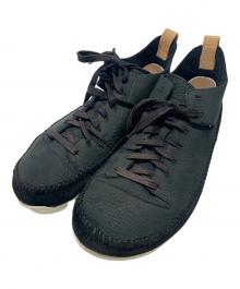 CLARKS（クラークス）の古着「スニーカー」｜ブラック×ホワイト