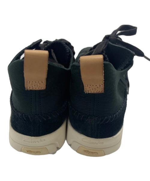CLARKS（クラークス）CLARKS (クラークス) スニーカー ブラック×ホワイト サイズ:26.5cmの古着・服飾アイテム