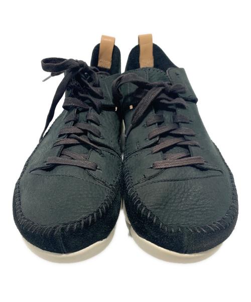 CLARKS（クラークス）CLARKS (クラークス) スニーカー ブラック×ホワイト サイズ:26.5cmの古着・服飾アイテム