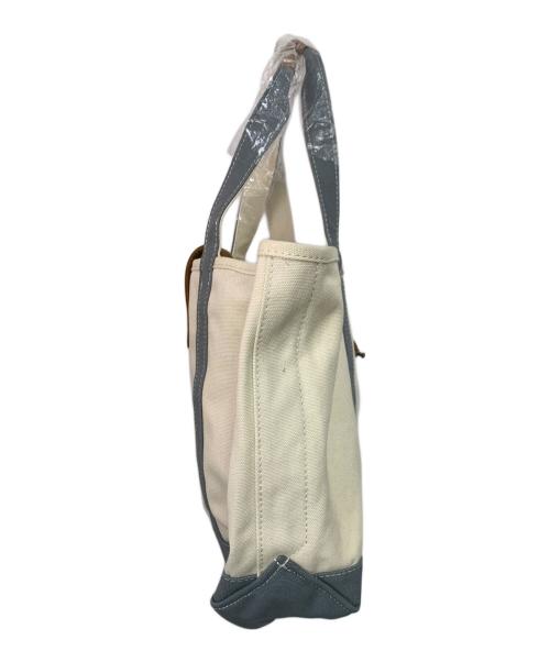 L.L.Bean（エルエルビーン）L.L.Bean (エルエルビーン) トートバッグ アイボリー×グレーの古着・服飾アイテム