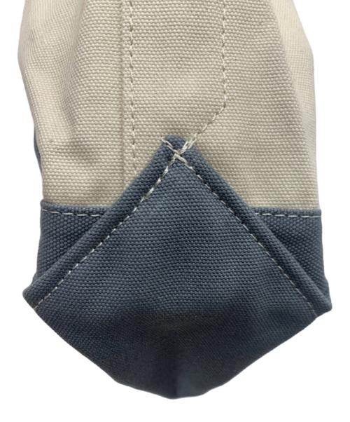 L.L.Bean（エルエルビーン）L.L.Bean (エルエルビーン) トートバッグ アイボリー×グレーの古着・服飾アイテム
